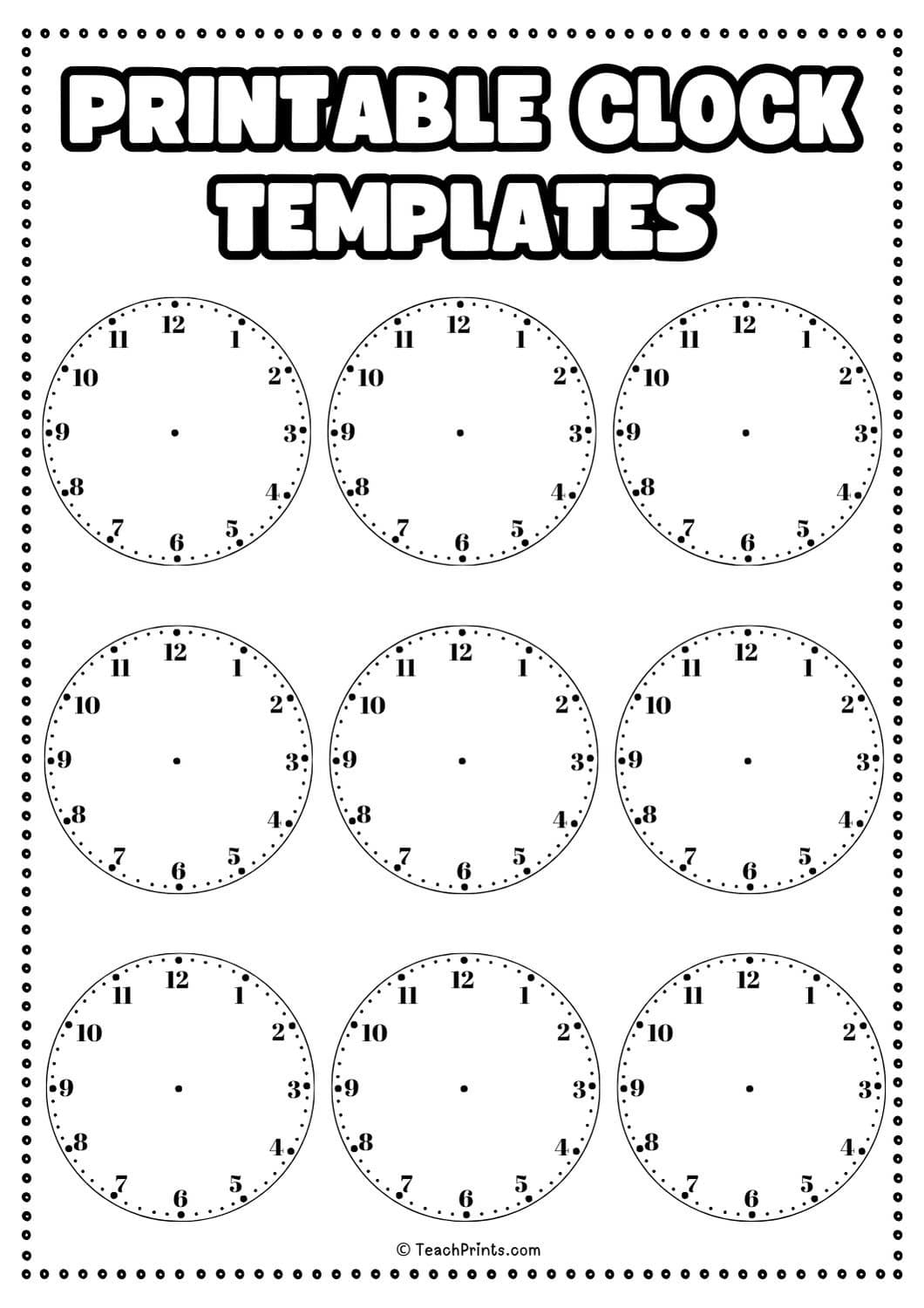 Telling Time Worksheets