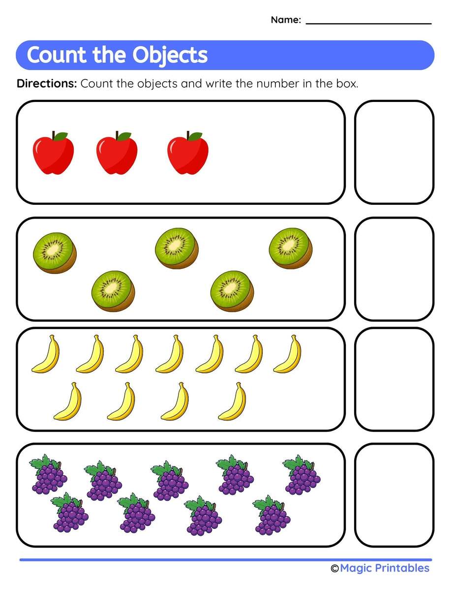 10 Printable Counting 1 20 Worksheets Preschool Kindergarten Math Printable PDF Etsy 10 Printable Counting 1 20 Worksheets Preschool Kindergarten Math Printable PDF Etsy