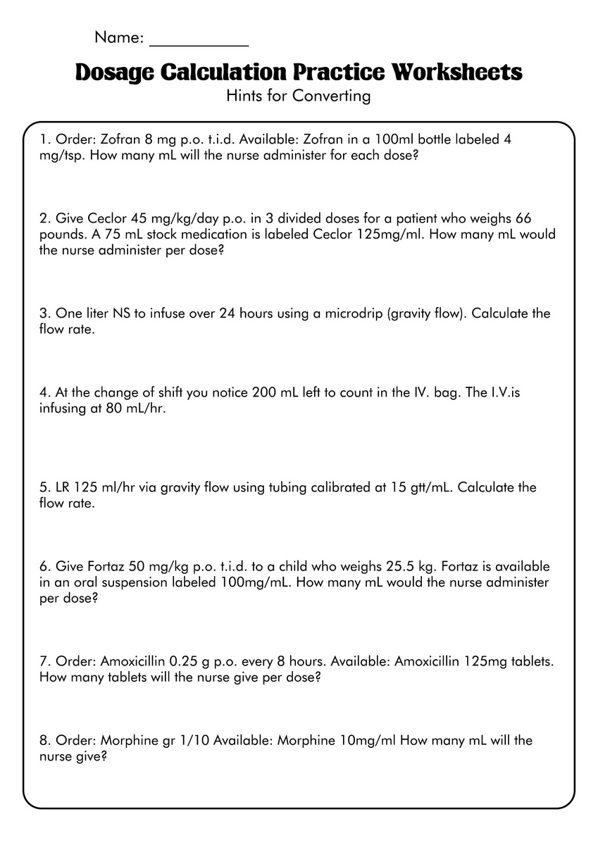 11 Med Math Worksheets Free PDF At Worksheeto 11 Med Math Worksheets Free PDF At Worksheeto