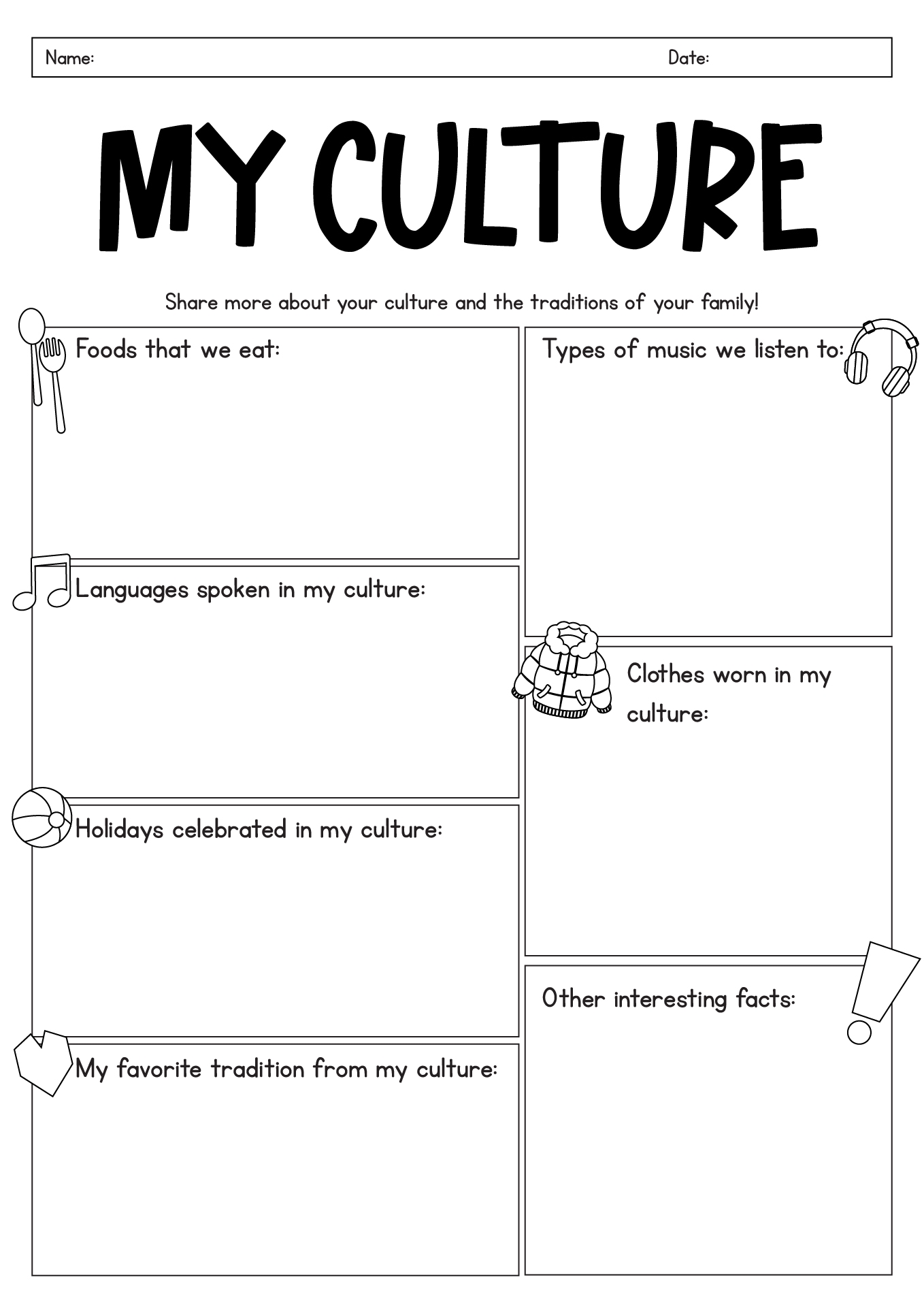 13 Social Studies Culture Worksheet Free PDF At Worksheeto Children Around The World Worksheets 123 Homeschool 4 Me