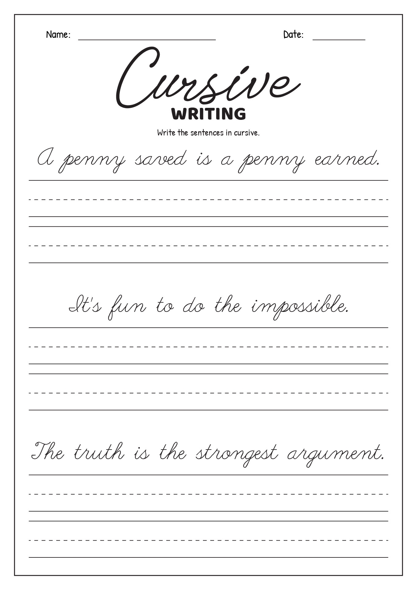 16 Cursive Writing Worksheets For 3rd Grade Free PDF At Worksheeto 16 Cursive Writing Worksheets For 3rd Grade Free PDF At Worksheeto
