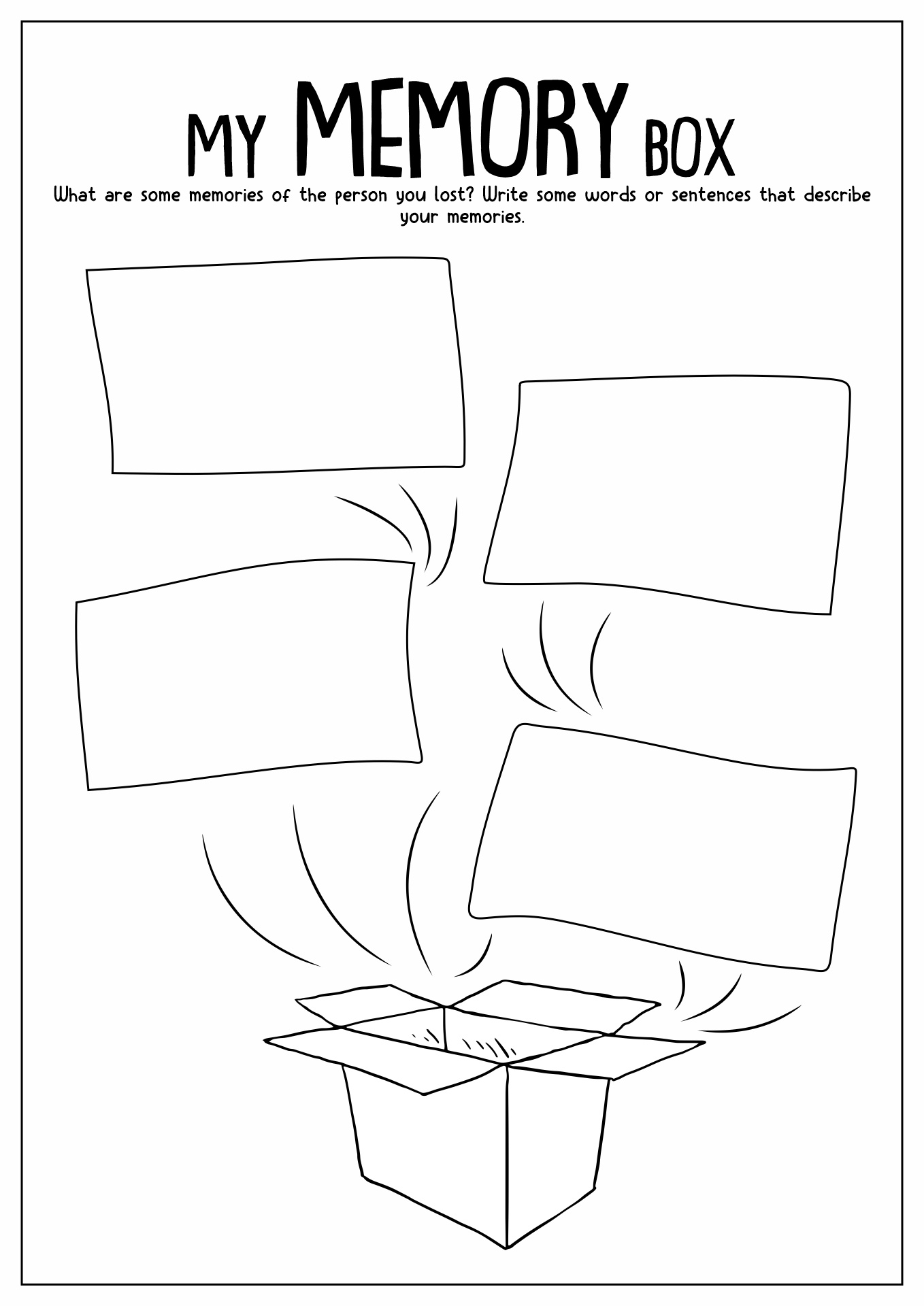16 Grief Therapy Worksheets Free PDF At Worksheeto