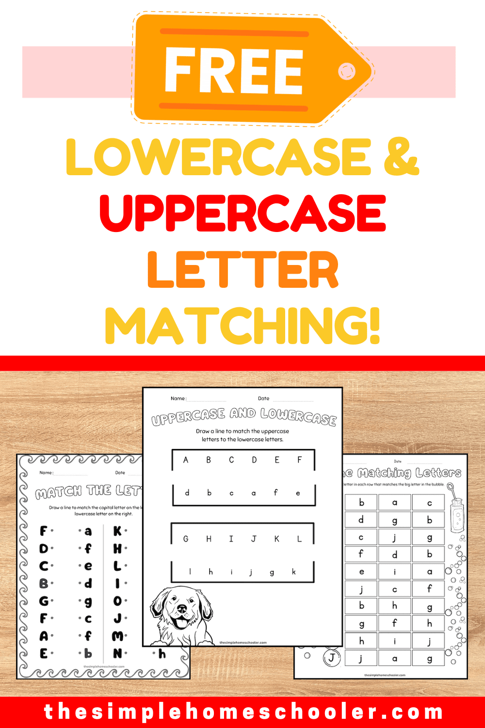 Uppercase Lowercase Letters Practice Worksheet Literacy Learn
