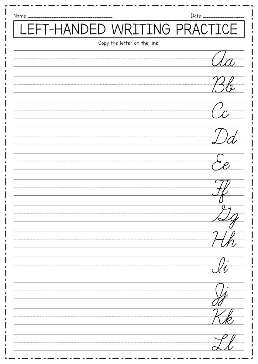 17 Palmer Cursive Worksheets Free PDF At Worksheeto