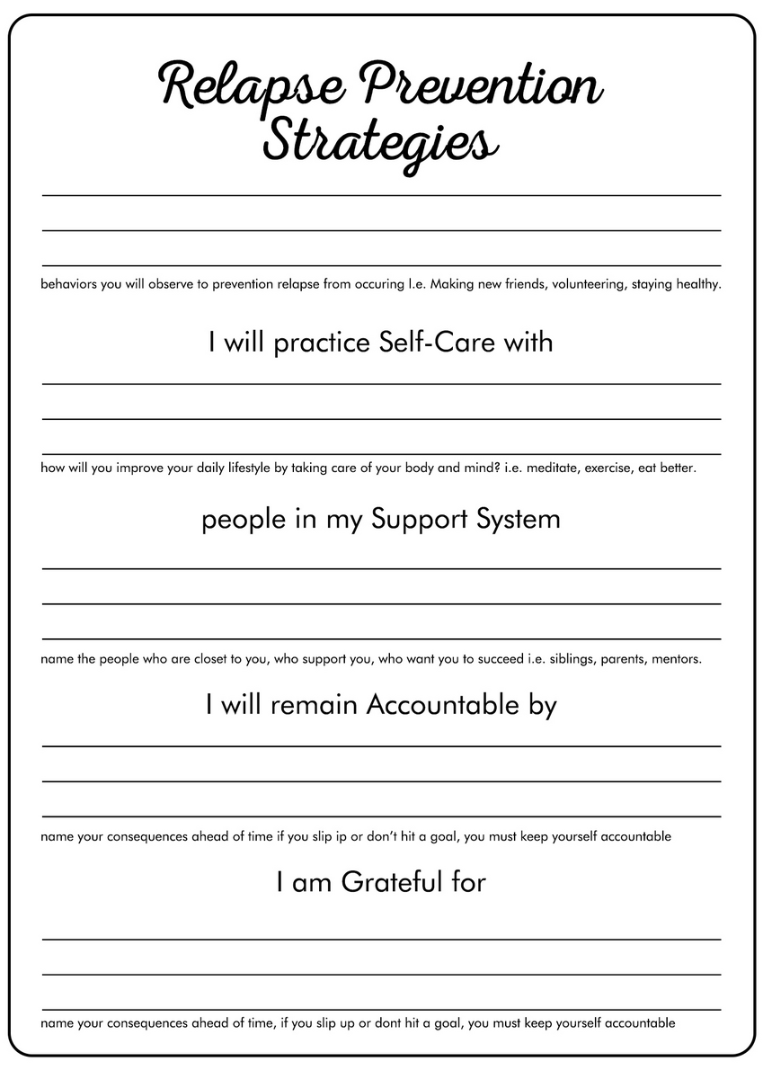 18 Drug And Substance Abuse Worksheets Free PDF At Worksheeto