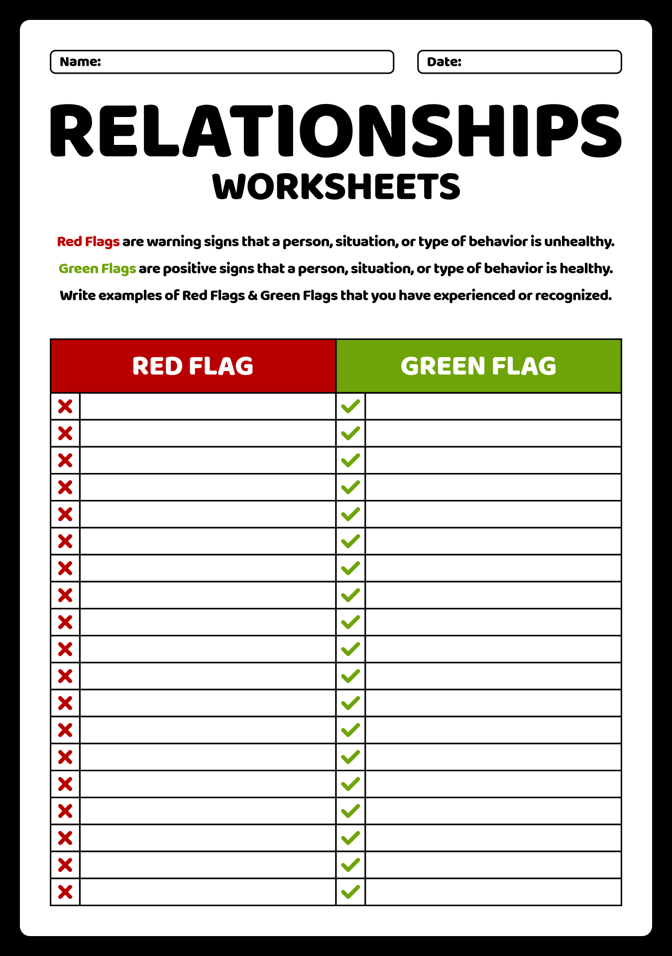 18 Relationship Building Worksheet Free PDF At Worksheeto 18 Relationship Building Worksheet Free PDF At Worksheeto