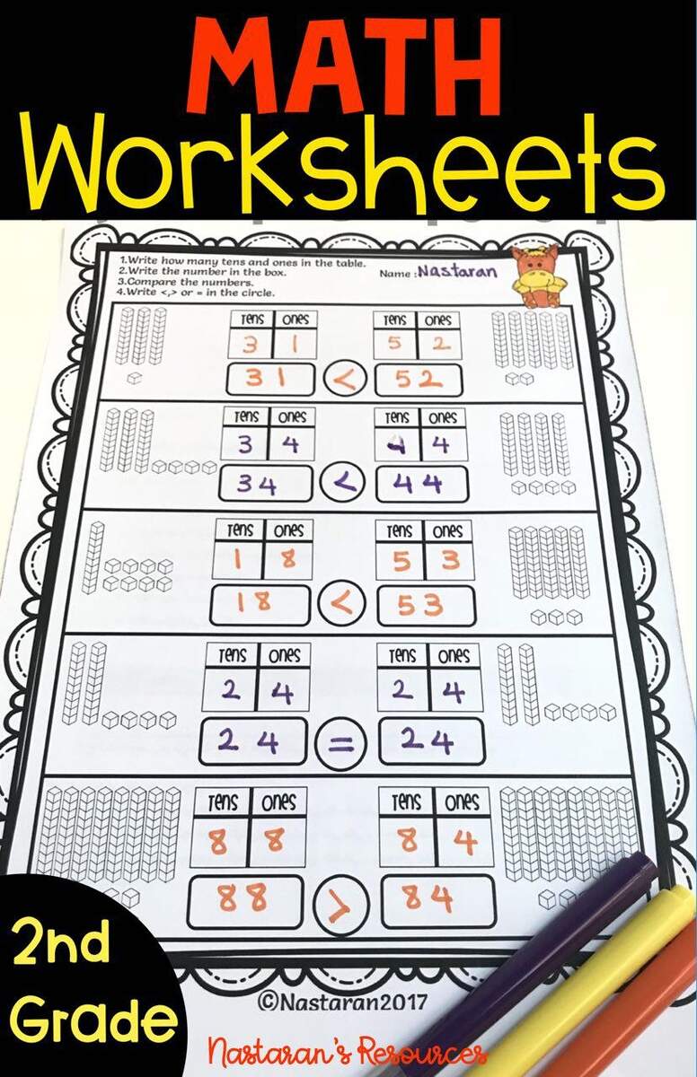 2nd Grade Math Worksheets 2nd Grade Math Worksheets