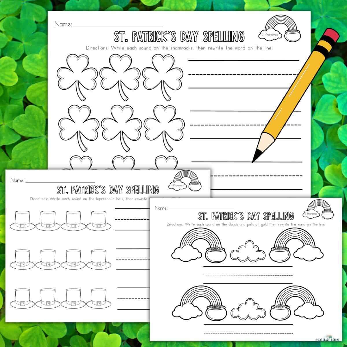 3 Free St Patrick S Day Word Mapping Worksheets Literacy Learn 3 Free St Patrick S Day Word Mapping Worksheets Literacy Learn