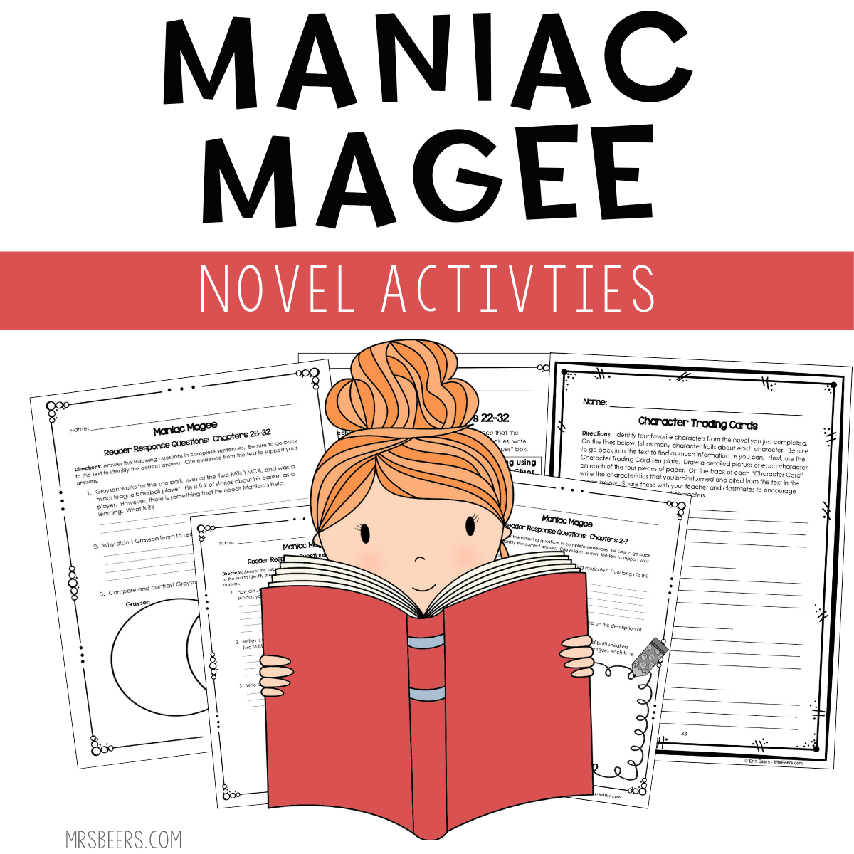 3 Maniac Magee Novel Study Activities I Use With My Students 3 Maniac Magee Novel Study Activities I Use With My Students