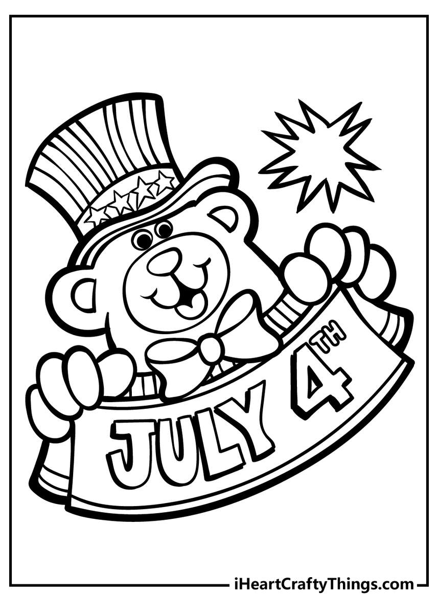 4th Of July Coloring Pages 100 Free Printables