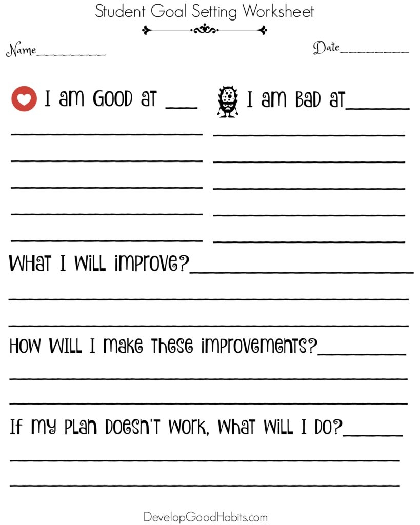5 SMART Goal Setting Worksheets Templates 2026 Update Develop Good Habits 5 SMART Goal Setting Worksheets Templates 2026 Update Develop Good Habits