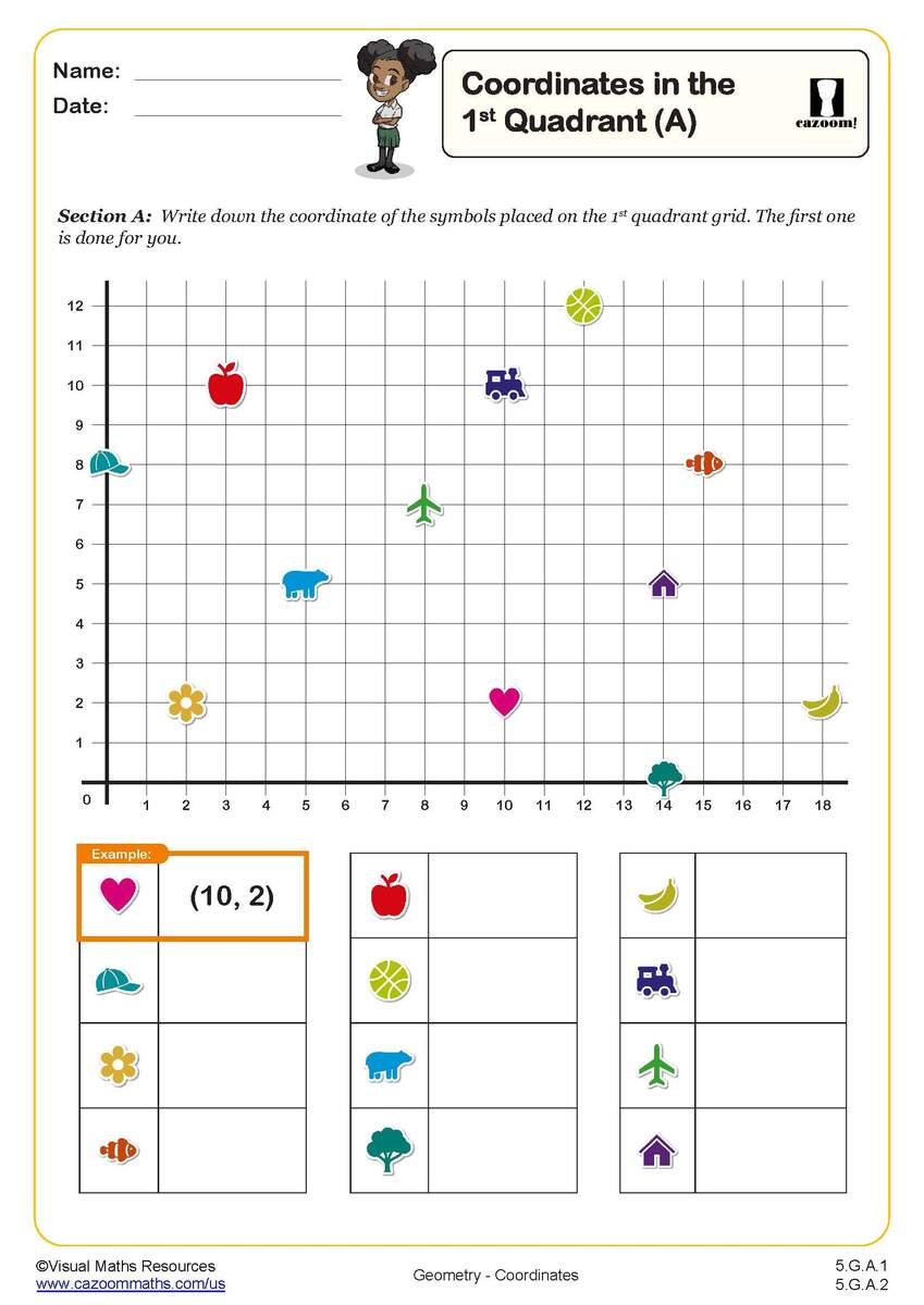 5th Grade Math Worksheets PDF Printable PDF Worksheets Cazoom Math Free Printable 5th Grade Common Core Math Worksheets Appletastic Learning