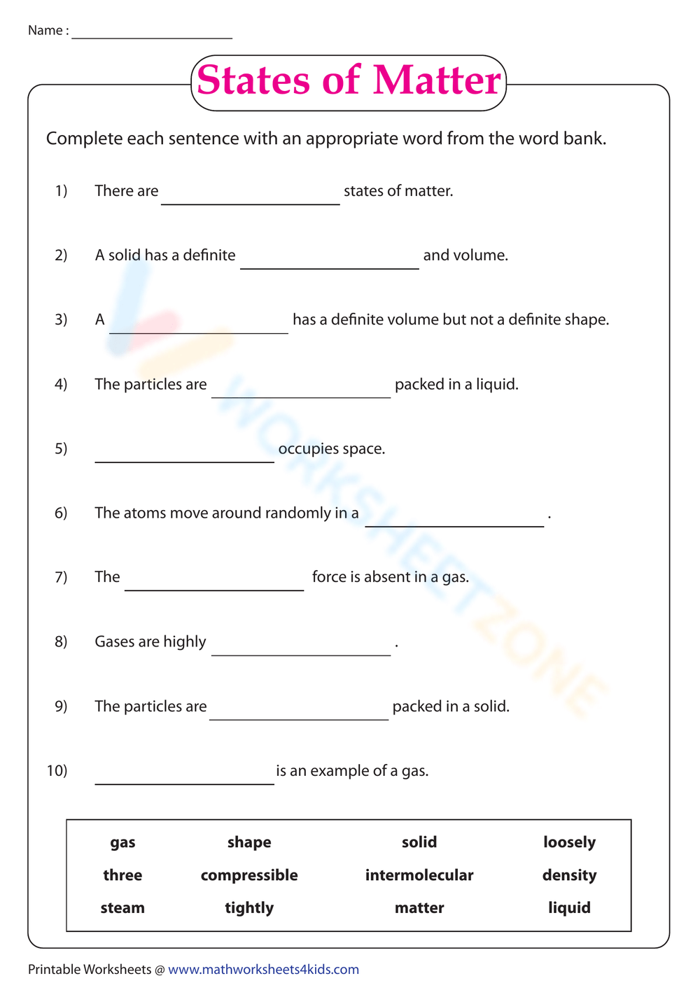 5th Grade Science Fill In The Blanks Worksheets Printable 5th Grade Science STAAR Review Worksheets Bundle Digital And Printable Think Big Learning