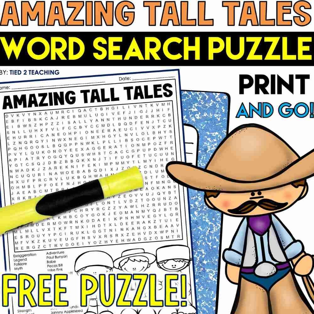 6 Unforgettable Tall Tale Activities For Big Kids