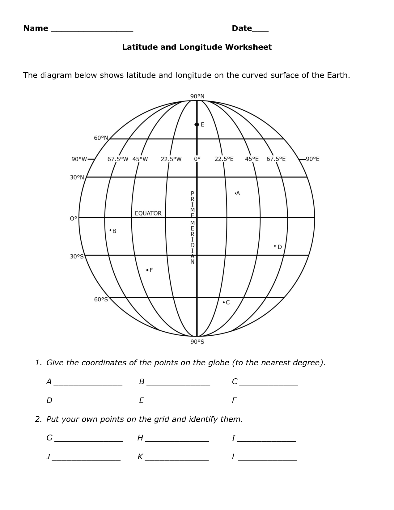 76 Longitude Latitude Ideas Map Skills Social Studies 6th Grade Social Studies Printable Latitude And Longitude Worksheets
