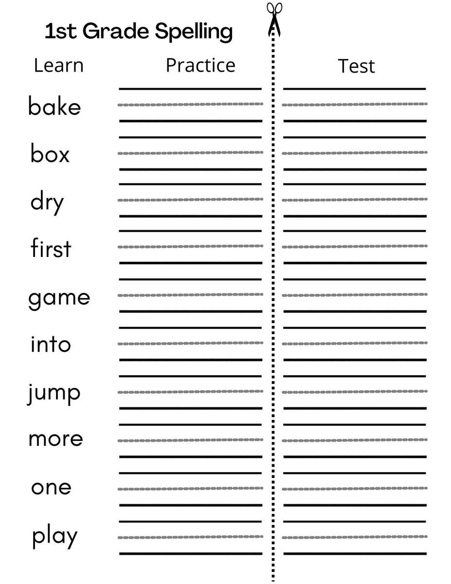 8 Printable First Grade Spelling Writing Worksheets Etsy New Zealand 8 Printable First Grade Spelling Writing Worksheets Etsy New Zealand