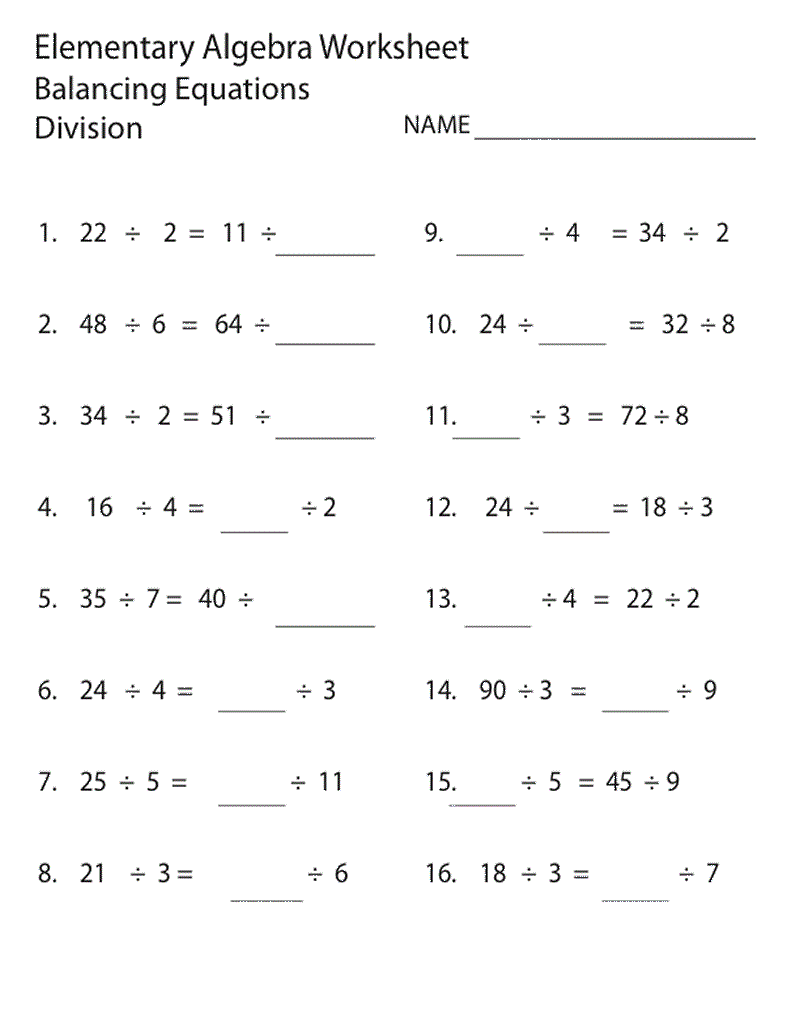 9th Grade Math Worksheets Elementary Worksheets Algebra Worksheets Library