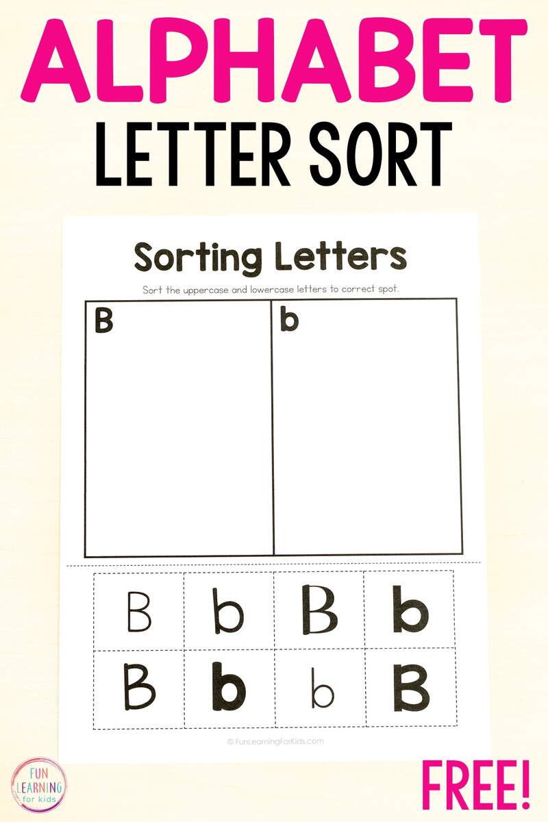 Free Printable Zoo Animals Sorting Activity Worksheet