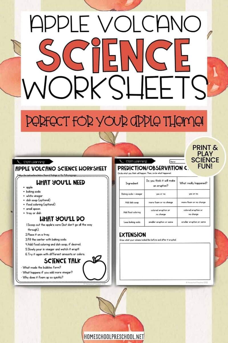 Apple Volcano Science Experiment A Fun And Educational Activity Apple Volcano Science Experiment A Fun And Educational Activity