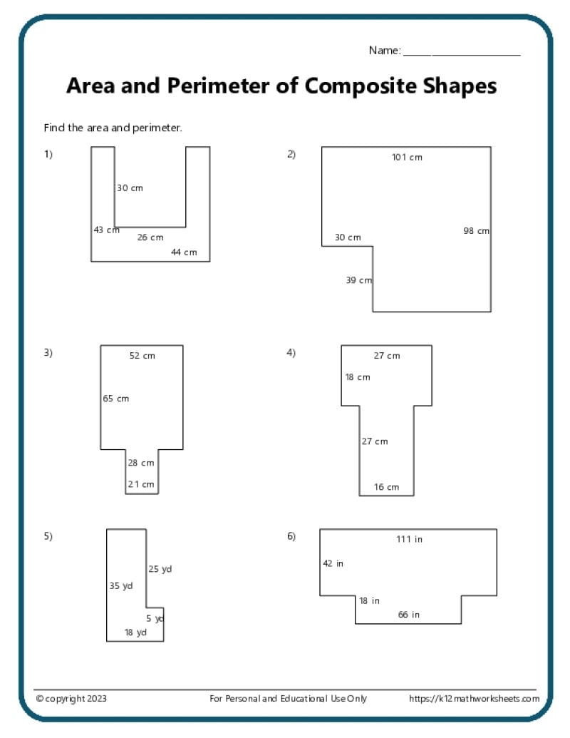 Printable Grade 4 Math Worksheets