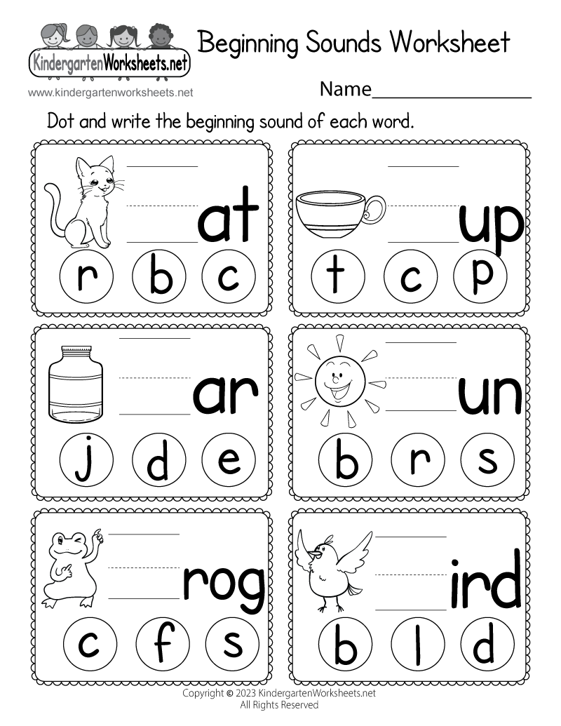 Beginning Sounds Worksheet Free Printable Digital PDF Free Printable Fall Beginning Sounds Worksheet