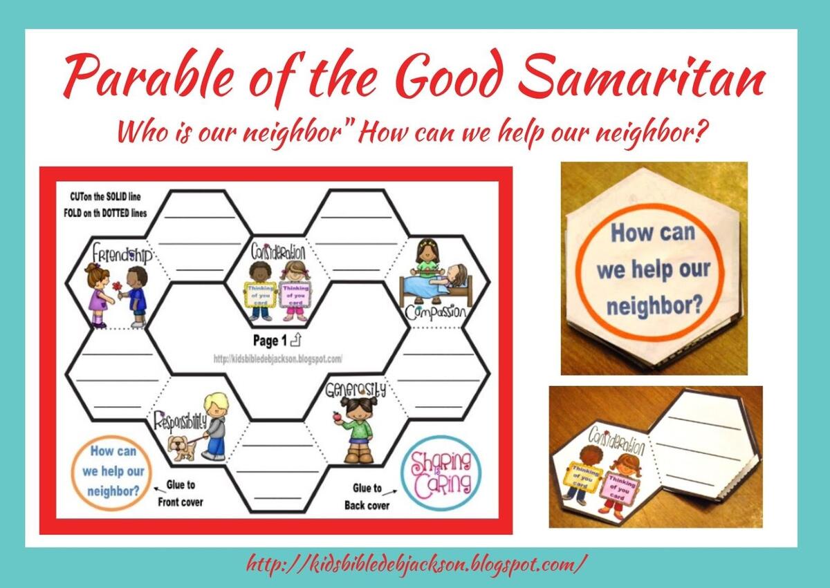Bible Fun For Kids Parable Of The Good Samaritan Bible Fun For Kids Parable Of The Good Samaritan