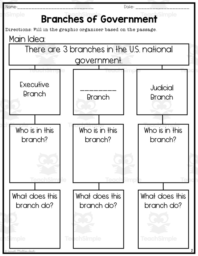 Create Government Worksheets Storyboard That