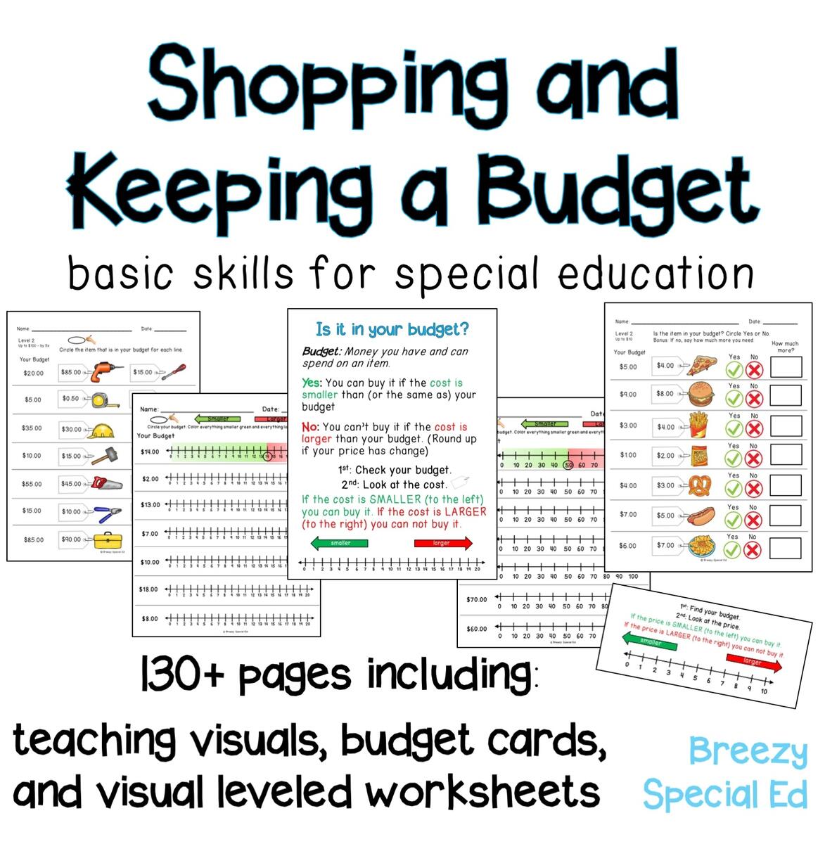 Budget Worksheets Do You Have Enough Money Life Skill Math For Special Ed Made By Teachers Budget Worksheets Do You Have Enough Money Life Skill Math For Special Ed Made By Teachers