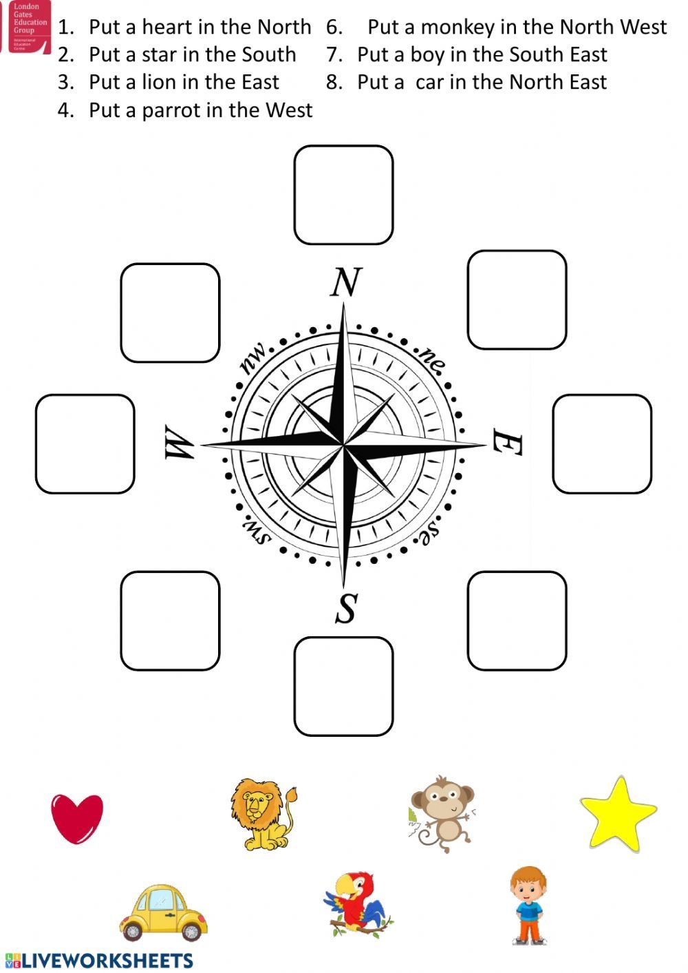Cardinal Directions Interactive Worksheet Worksheets Library Cardinal Directions Interactive Worksheet Worksheets Library