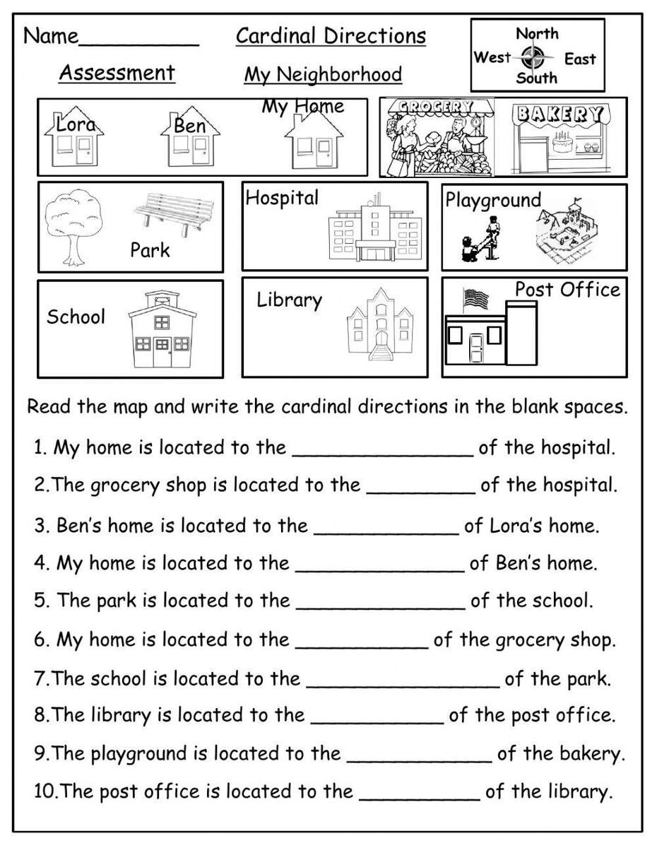 Cardinal Directions Online Exercise For Worksheets Library Cardinal Directions Interactive Worksheet Worksheets Library