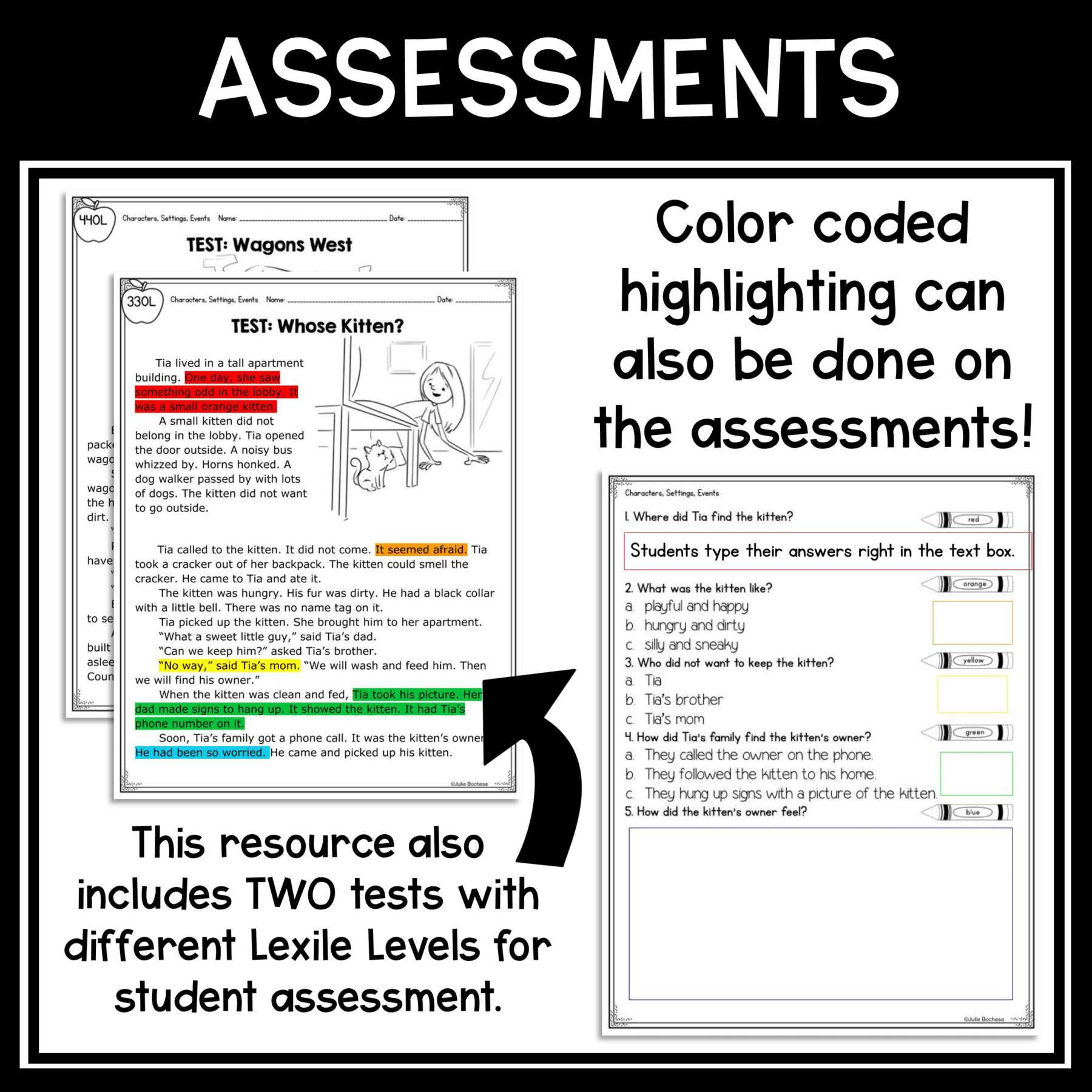 Characters Settings Events Story Elements 1st Grade RL 1 3 Reading Passages MagiCore Important Parts Of The Story Worksheet Have Fun Teaching