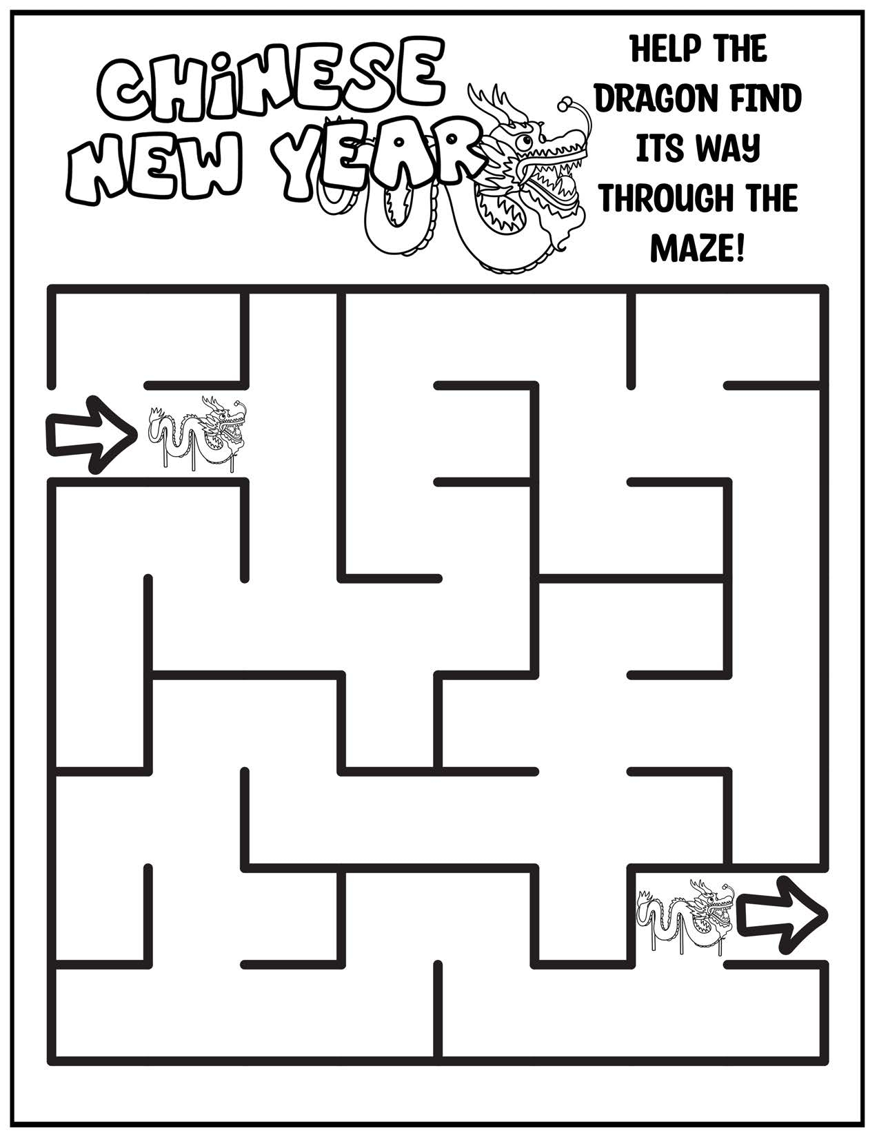 Chinese New Year Worksheet Activity Book Free Printable Our WabiSabi Life