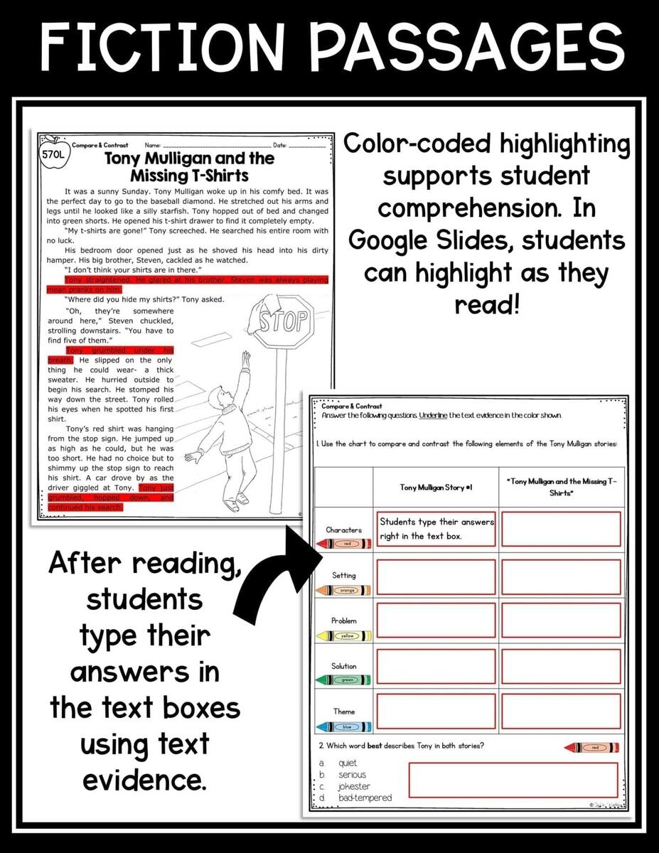 Compare And Contrast Stories In A Series MagiCore Compare And Contrast Worksheet With Multiple Columns