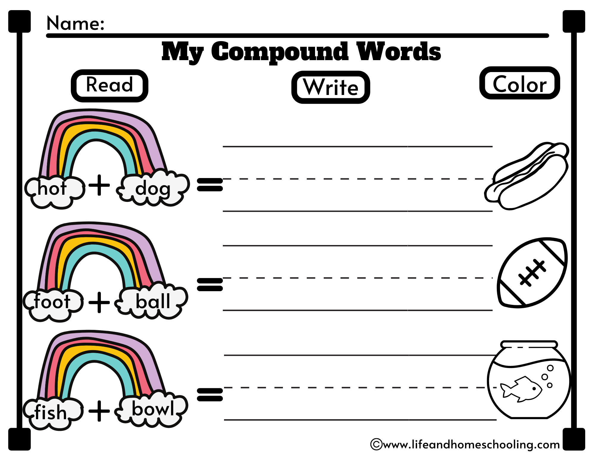 Compound Words Made By Teachers Compound Words Made By Teachers