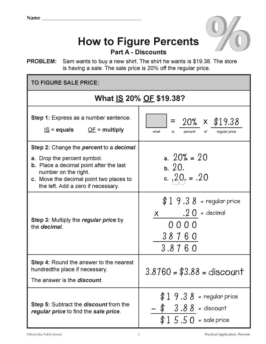 Consumer Percents Discounts Sales Tax Math Word Problems Real World Skills Made By Teachers