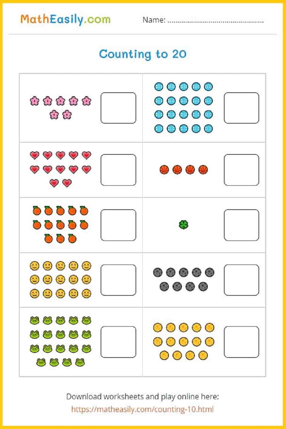 Counting Games For Kindergarten 1 20 Workheets Ice Cream Missing Numbers 1 20 Worksheet Free Printable Digital PDF