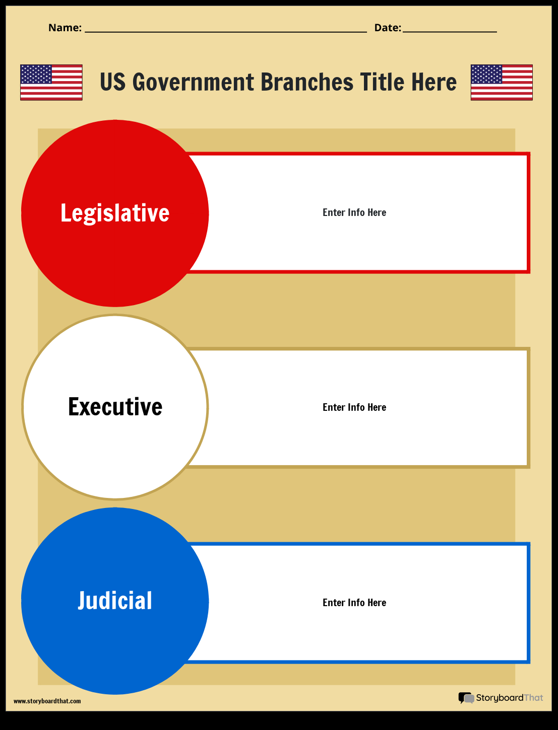 Create Government Worksheets Storyboard That