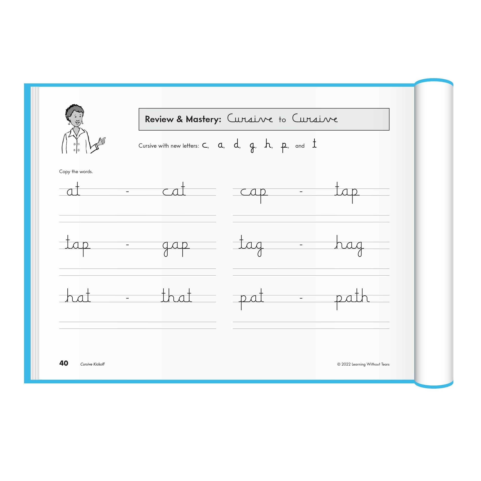 Cursive Handwriting Workbook Learning Without Tears Printing Power Student Workbook Handwriting Grooved Writing Books For Kids