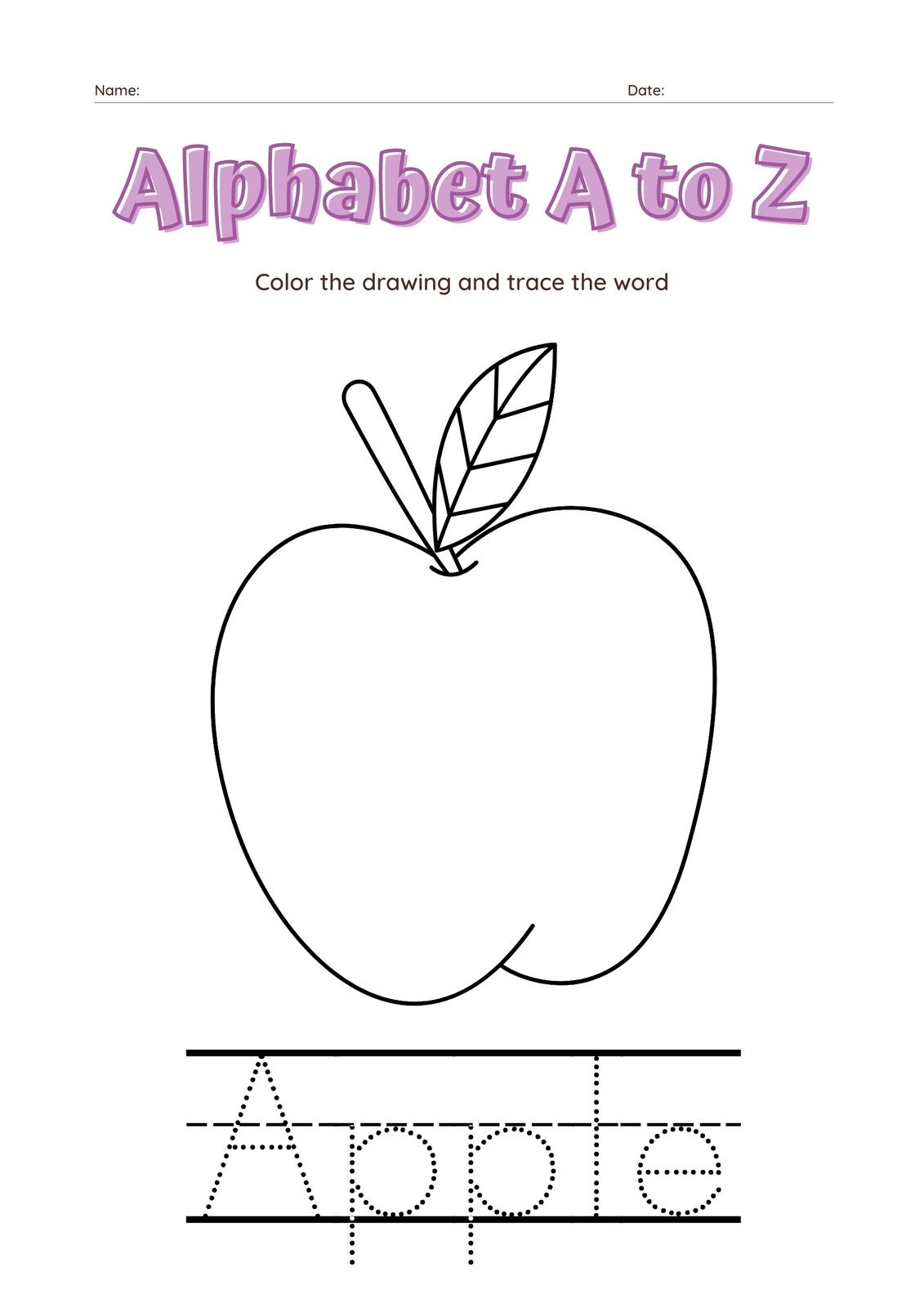 Customize 1 100 Alphabet Worksheet Templates Online Canva Customize 1 100 Alphabet Worksheet Templates Online Canva