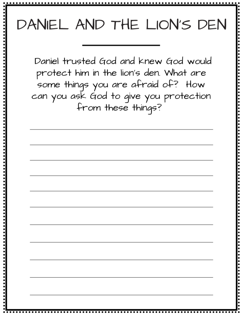 Daniel And The Lion S Den Bible Study Classful Daniel And The Lion S Den Bible Study Classful