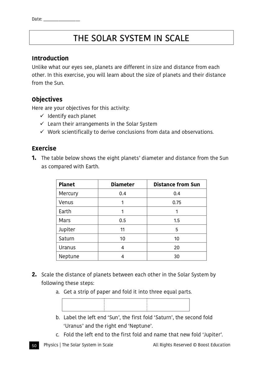 Download Free Printable Science Worksheets Boost Education