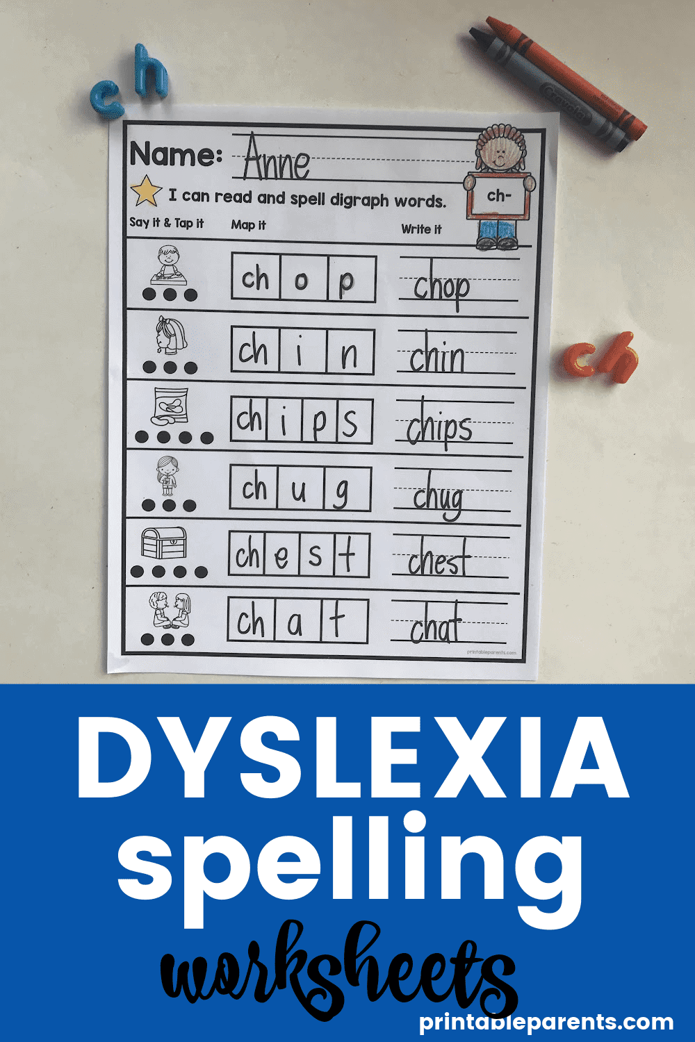 Dyslexia Spelling Worksheets Printable Parents Dyslexia Worksheets Effective Resources For Improving Reading Skills