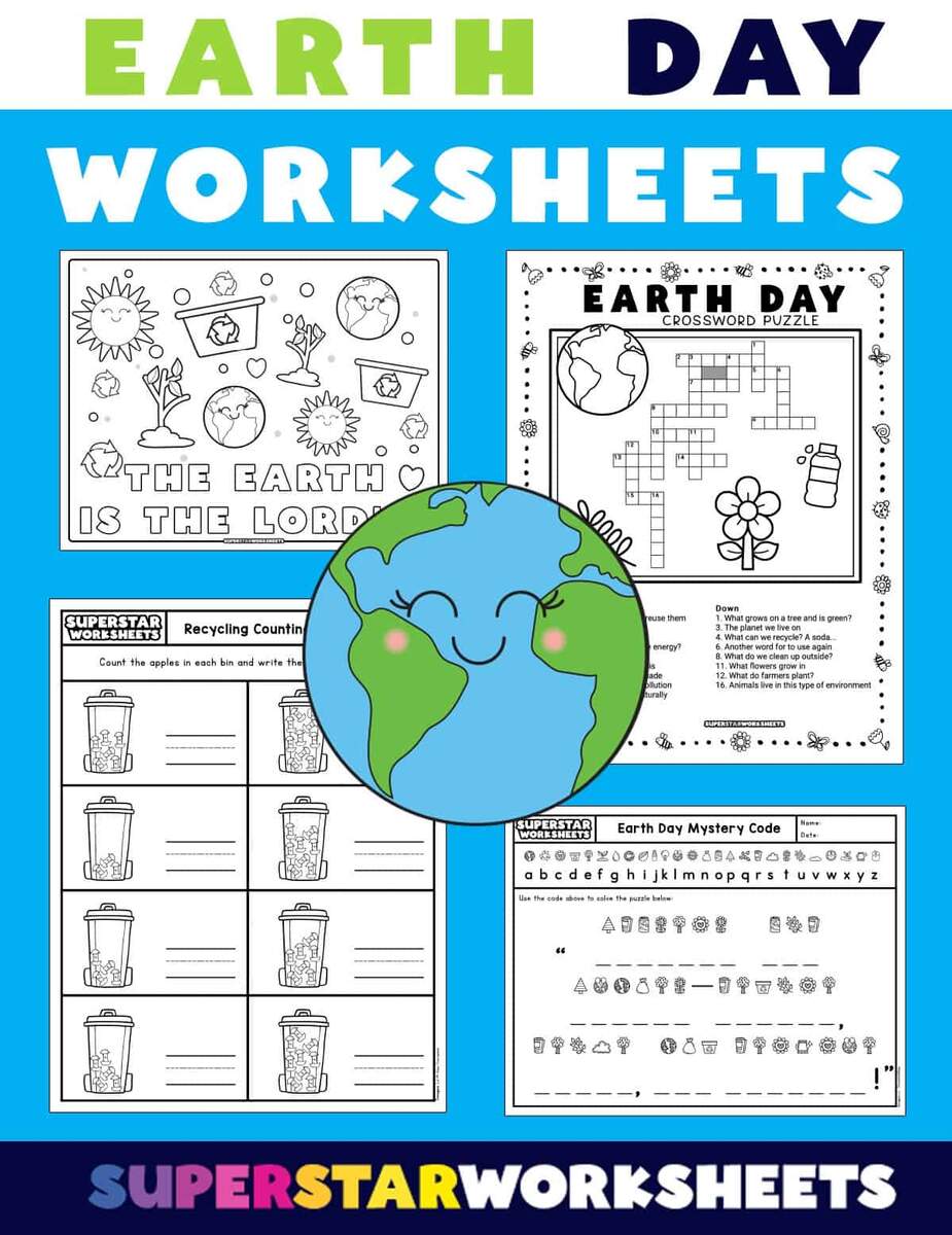 Earth Day Worksheets Free Printables Superstar Worksheets Earth Day Worksheets Free Printables Superstar Worksheets