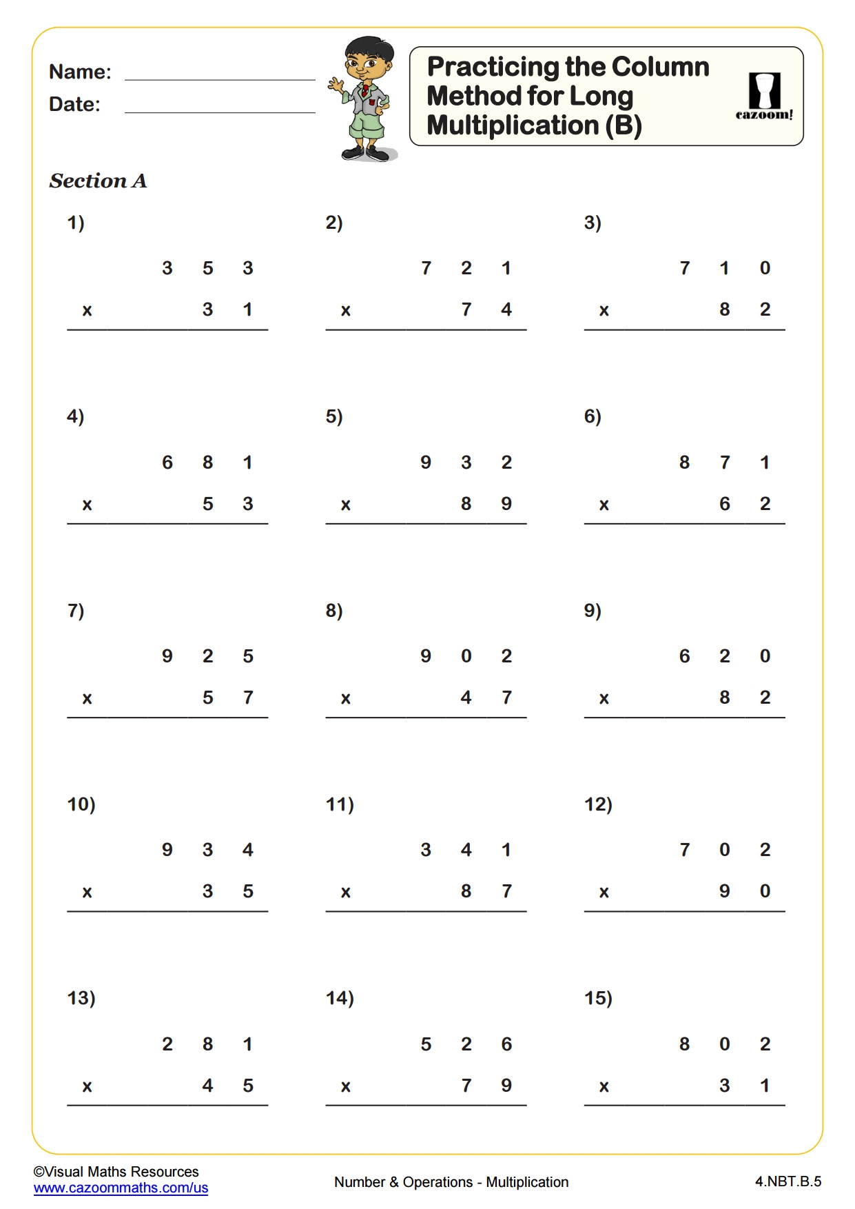 Estimation Multiplication And Division 5th Grade PDF Number And Operations Worksheets Cazoom Math Estimation Multiplication And Division 5th Grade PDF Number And Operations Worksheets Cazoom Math