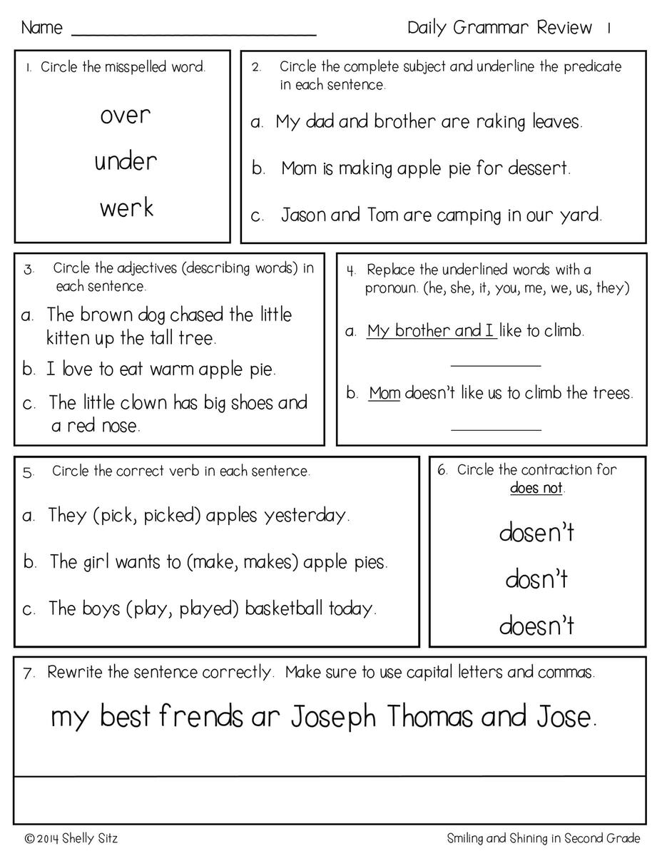 Free 2nd Grade Morning Work Printable Freebies Second Grade Teaching Blog Free 2nd Grade Morning Work Printable Freebies Second Grade Teaching Blog