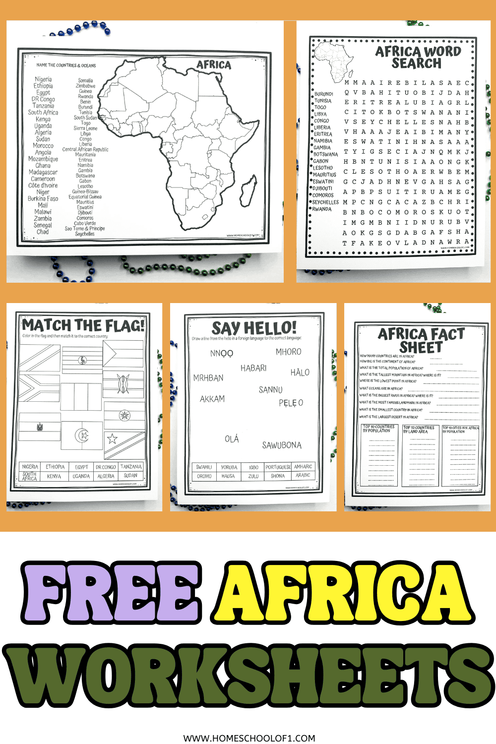 Free Africa Worksheets For Middle School Geography Printables Printable Africa Rivers Map Map Of Africa Rivers World Map Blank