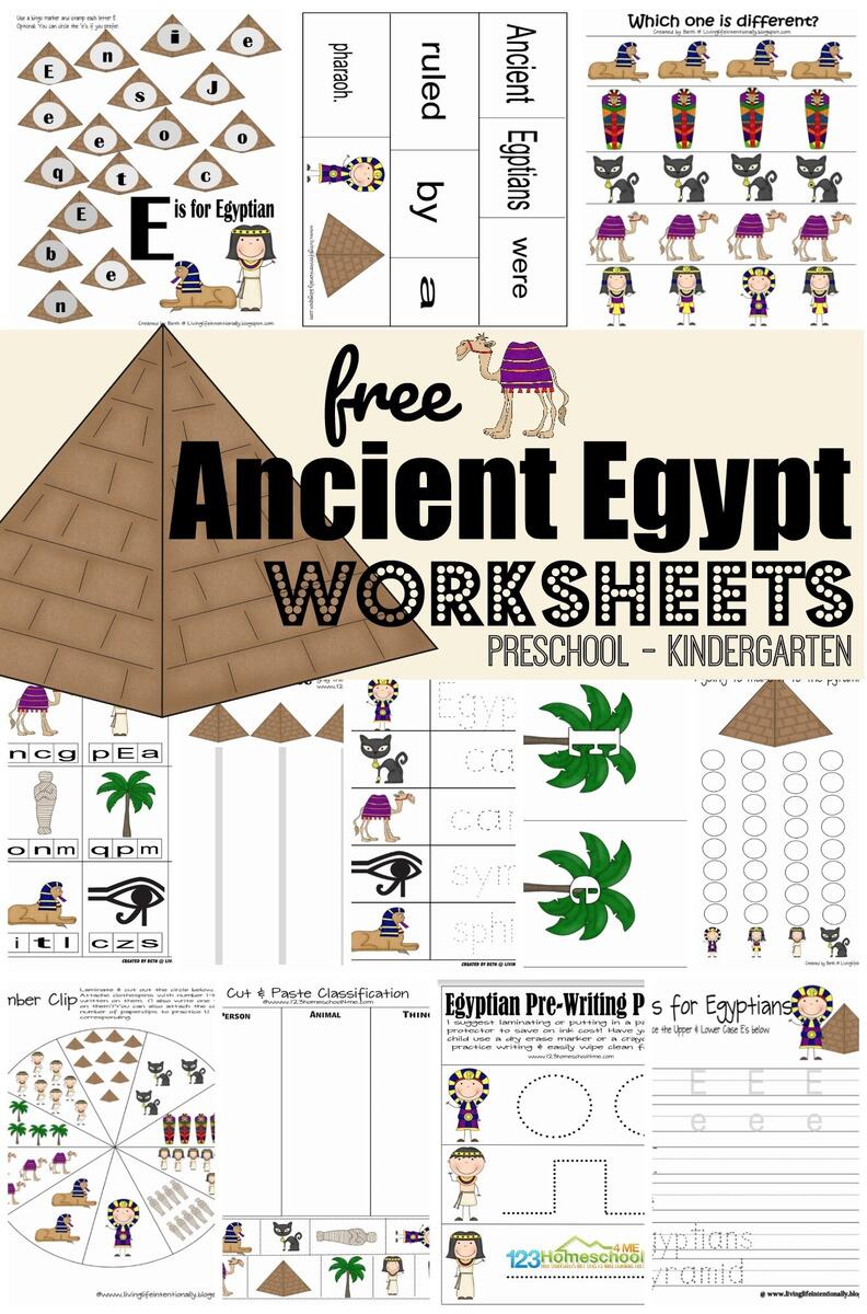 FREE Ancient Egypt Printable Worksheets Pdf FREE Printable Egyptian Hieroglyphics Alphabet Worksheets
