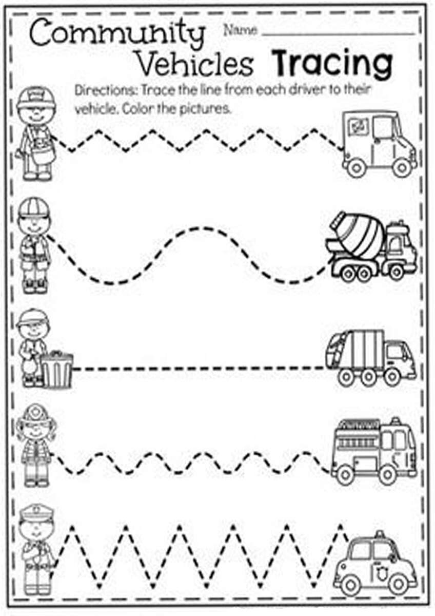 Free And Easy To Print Tracing Lines Worksheets Tulamama Worksheets Library Free Preschool Tracing Shapes Worksheet