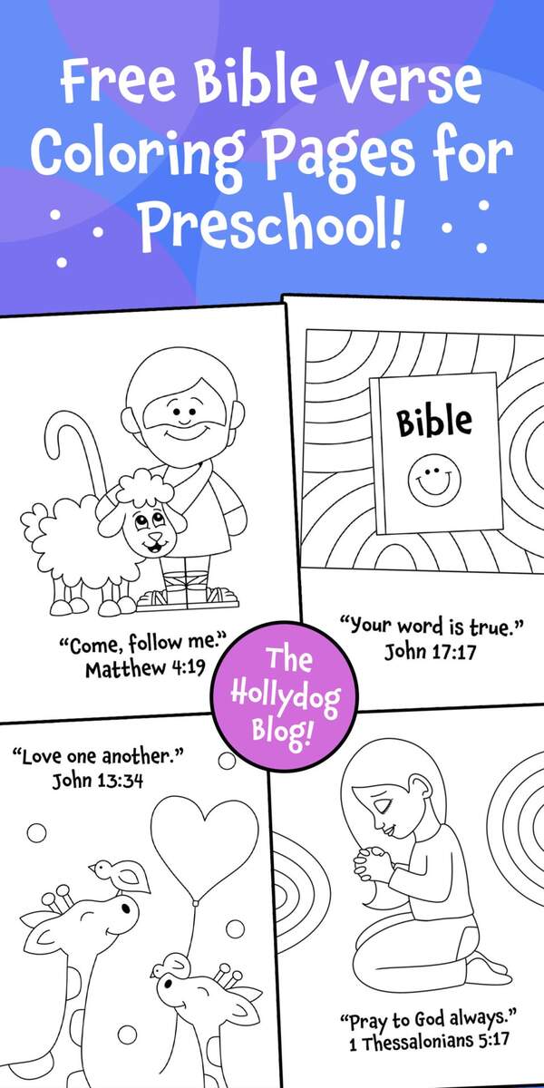 Free Bible Verse Coloring Pages For Sunday School The Hollydog Blog Free Bible Verse Coloring Pages For Sunday School The Hollydog Blog