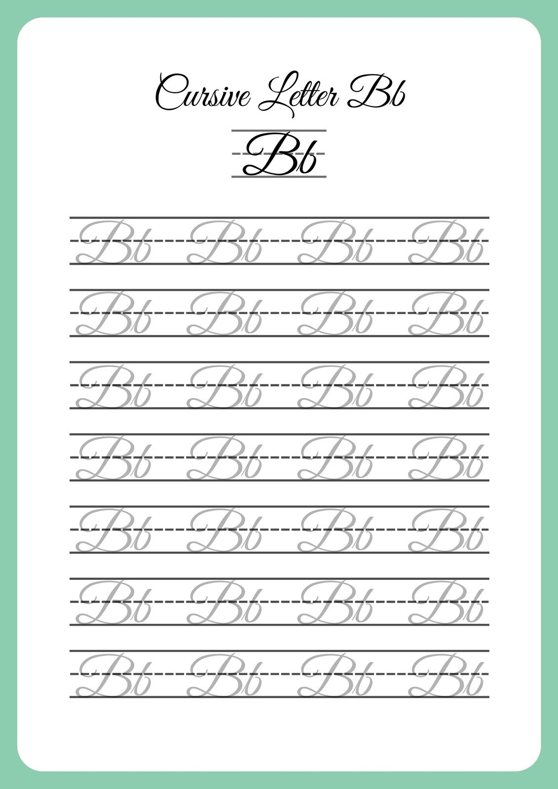 Free Custom Printable Handwriting Worksheet Templates Canva Free Printable Neat Handwriting Practice Sheets For All Ages Worksheets Library